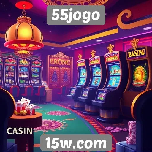 O impacto dos jogos de cassino no 55jogo